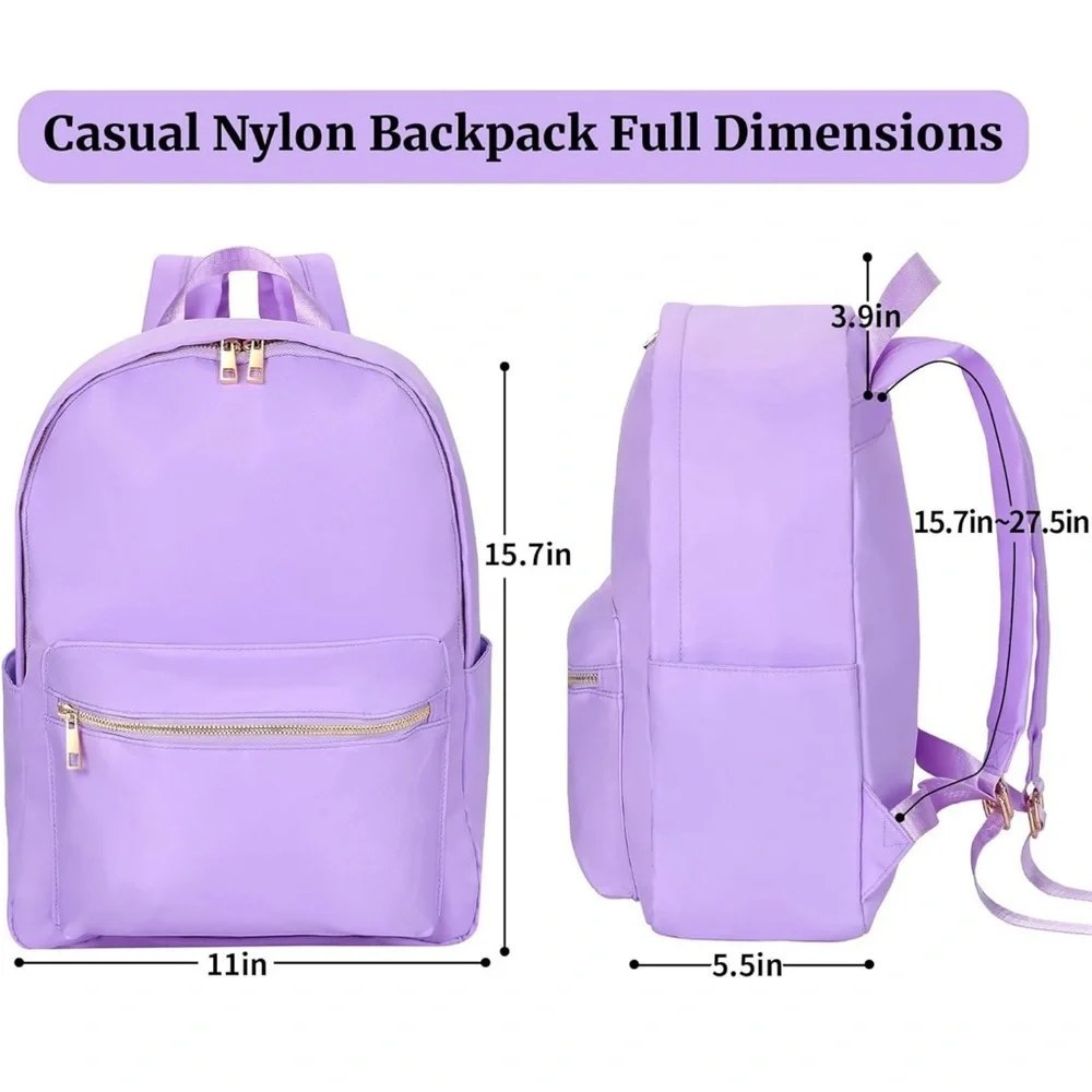 Lavender Backpack - Picture 3 of 6